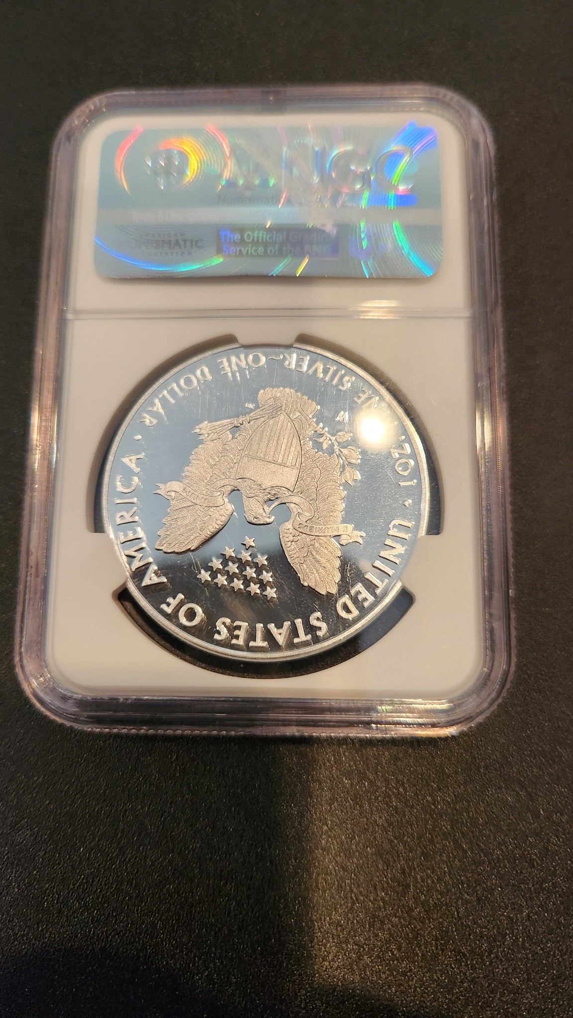 2016 W Silver Eagle - 30th Anniversary - NCG PF70 Ultra Cameo
