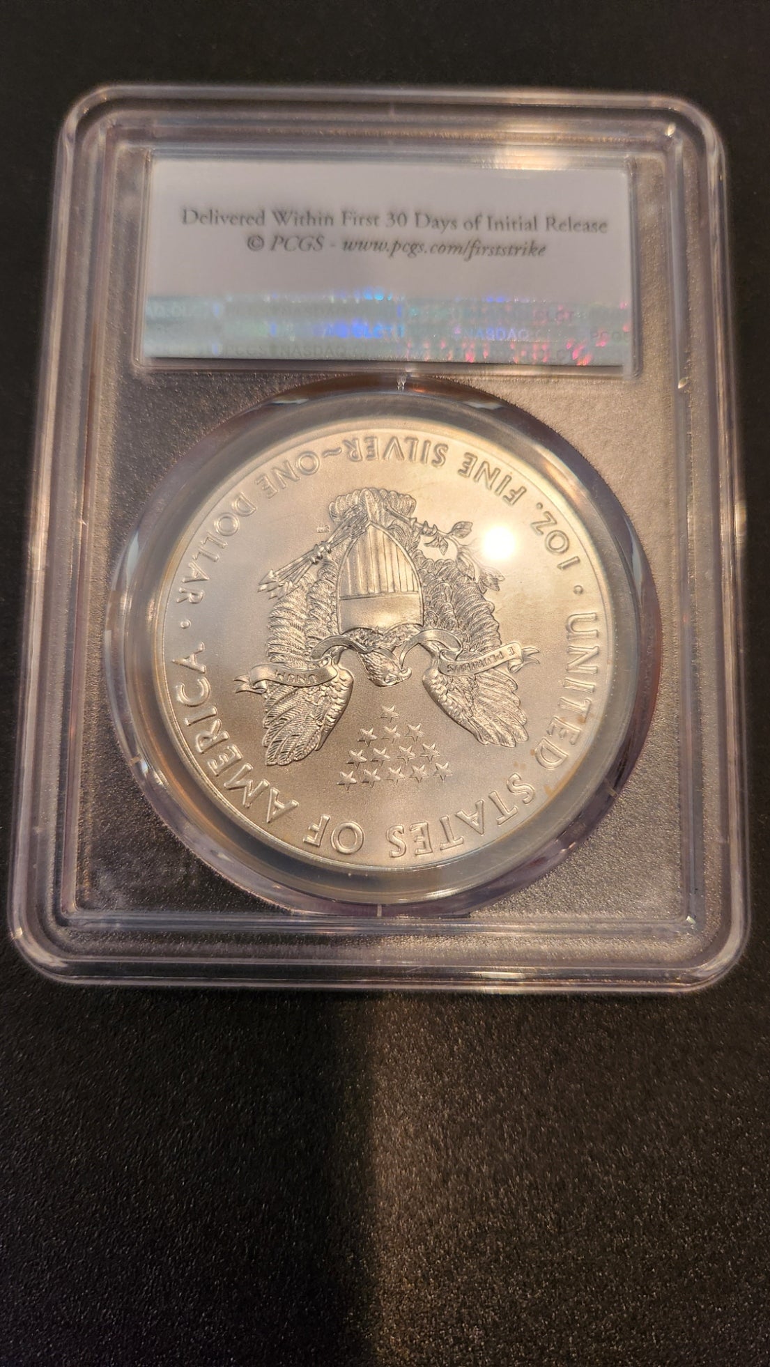 2016 Silver Eagle - 30th Anniversary - PCGS MS70