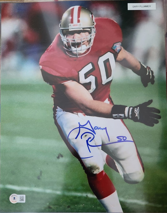 Autographed - Gary Plummer - Beckett Witnessed COA