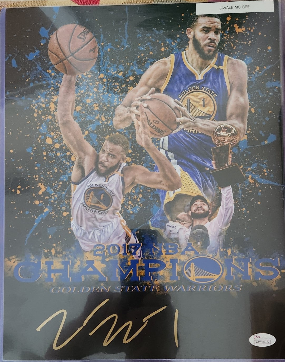 Autographed - Javale McGee - JSA Certified