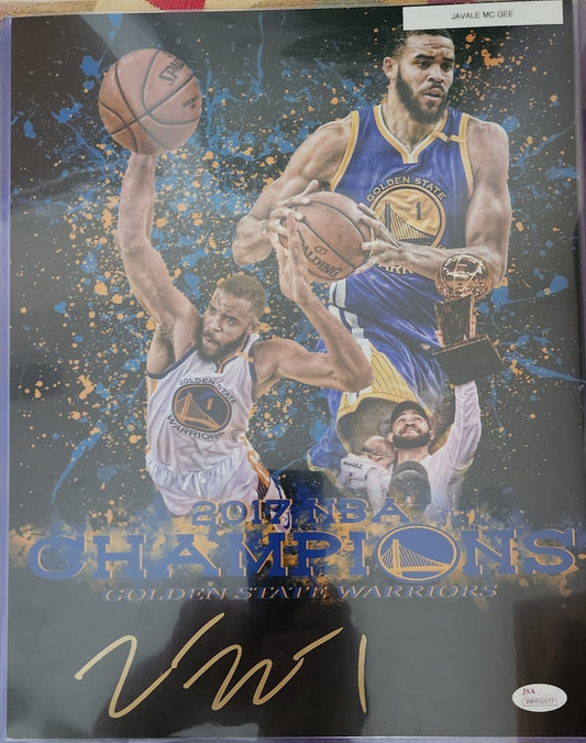 Autographed - Javale McGee - JSA Certified