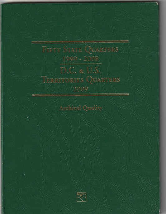Fifty State Commemorative Quarters - 1999 - 2008 - D.C. & U.S. Territories