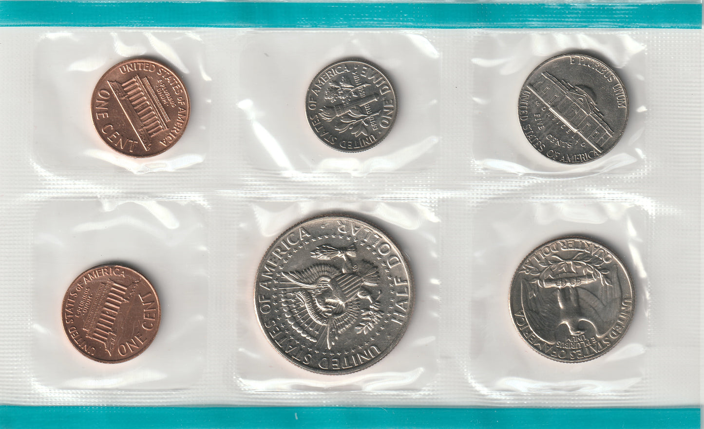 1972 United States Mint Uncirculated Coin Set