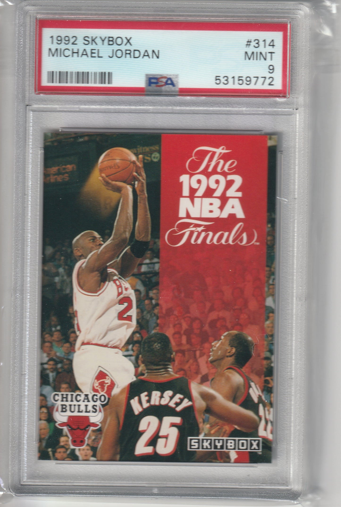 1992 Skybox - Michael Jordan - PSA Mint 9