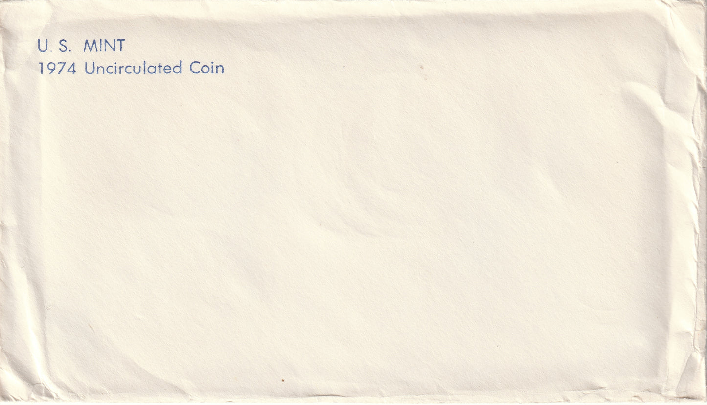 1974 United States Mint Uncirculated Coin Set