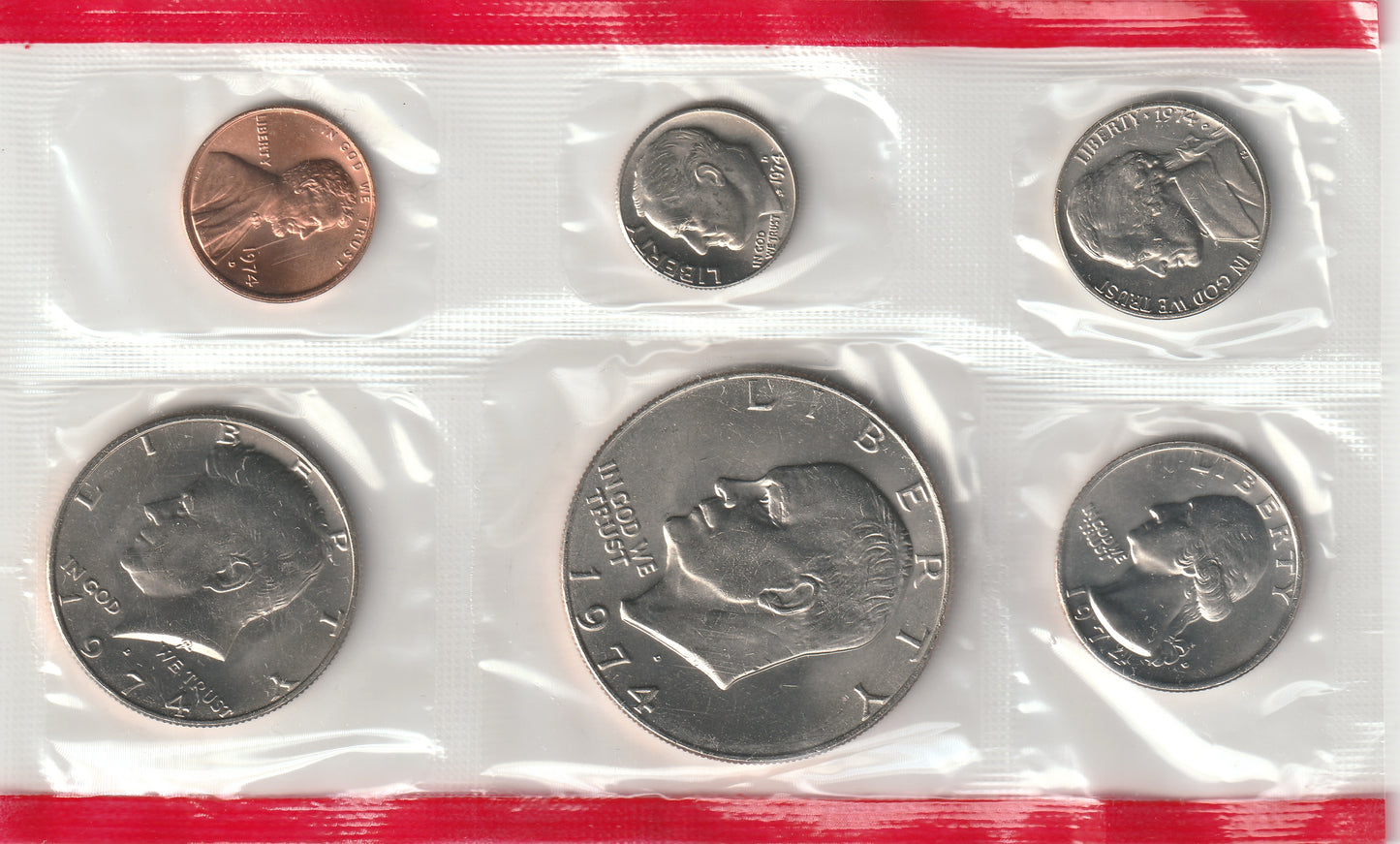 1974 United States Mint Uncirculated Coin Set