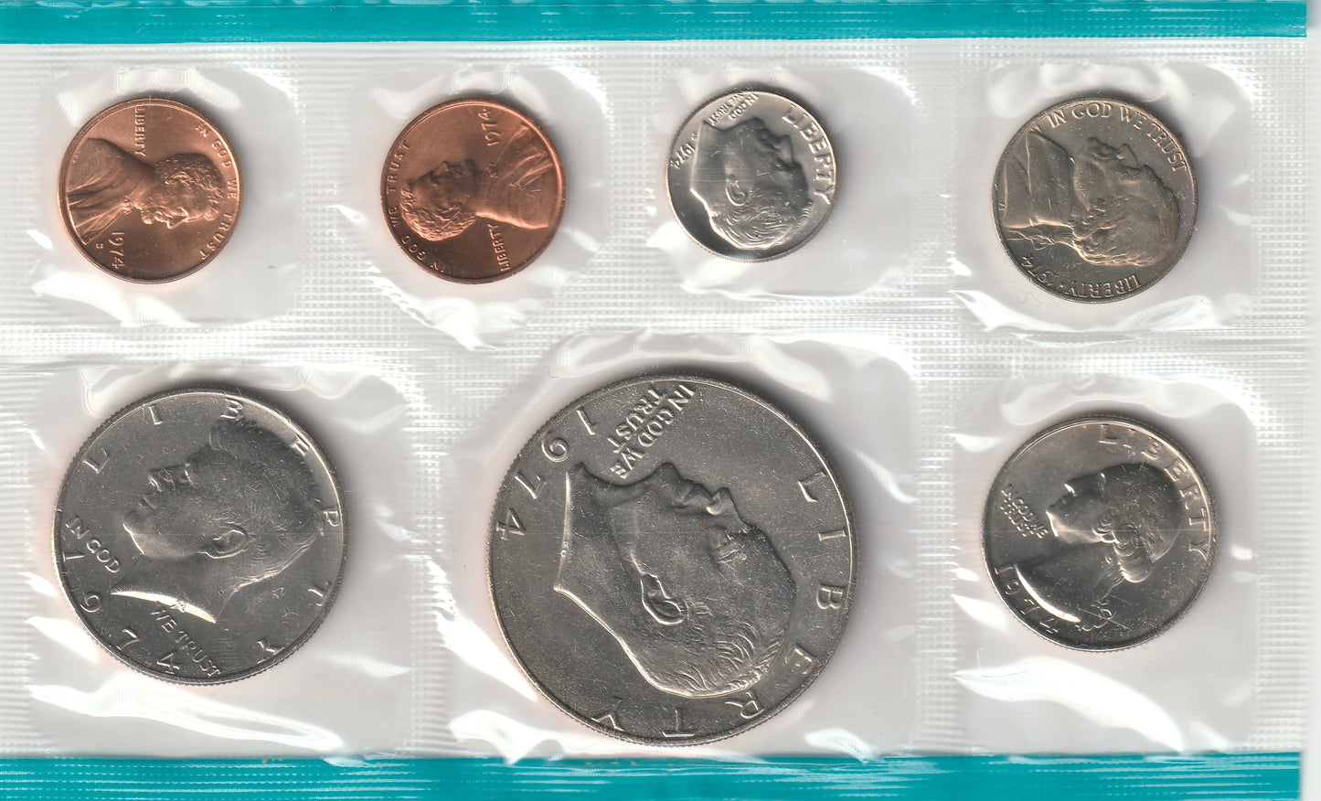 1974 United States Mint Uncirculated Coin Set