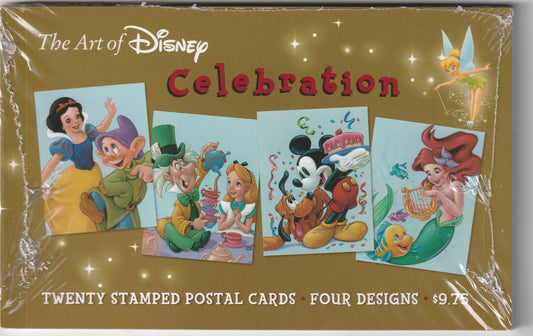 Unopened Premium Stamped Cards (20) - Disney Celebration