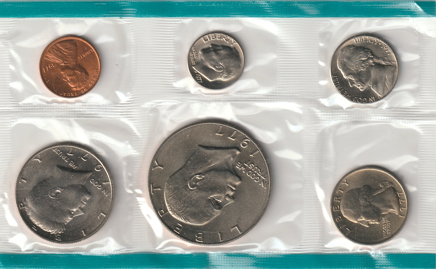 1977 United States Mint Uncirculated Coin Set