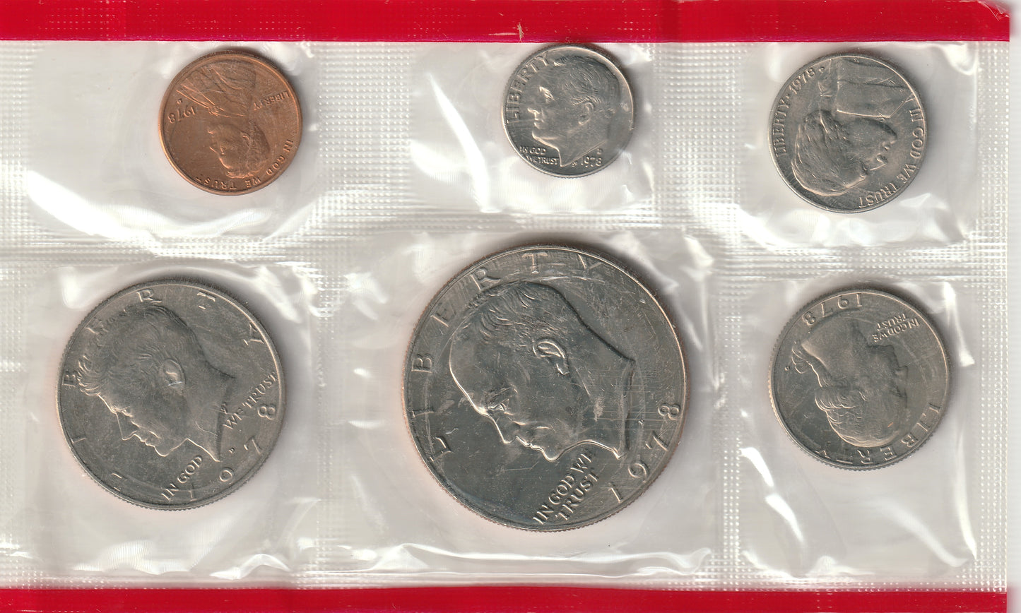 1978 United States Mint Uncirculated Coin Set