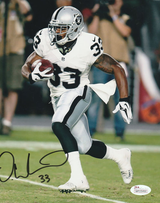 Autographed - DeAndre Washington - JSA COA