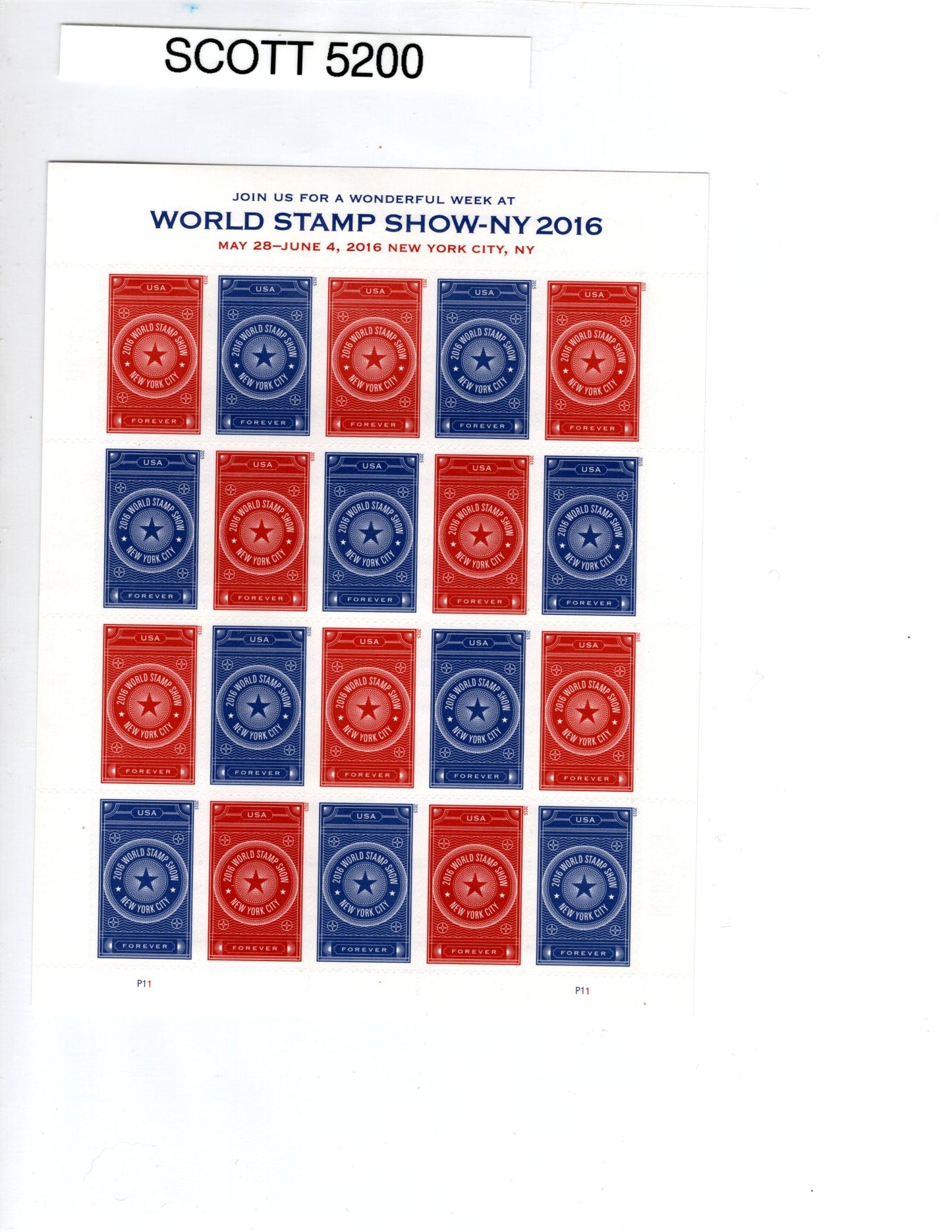 World Stamp Show-NY 2016