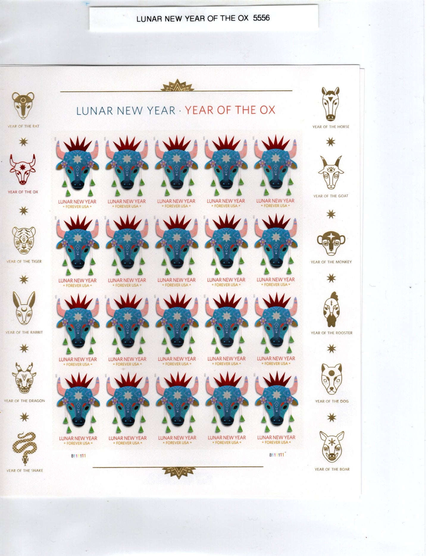 Lunar New Year of the Ox