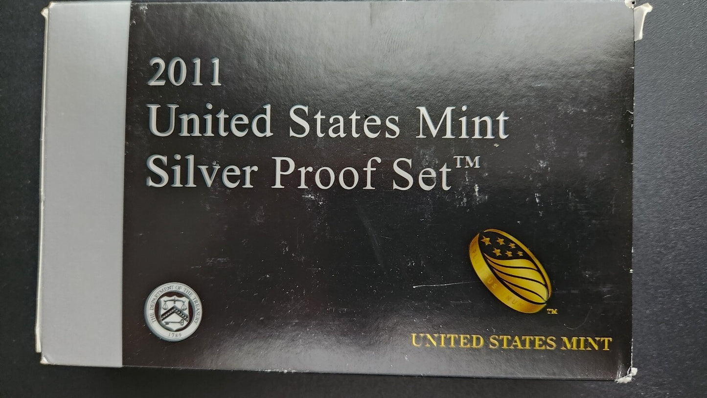 2011 United States Mint Silver Proof Set