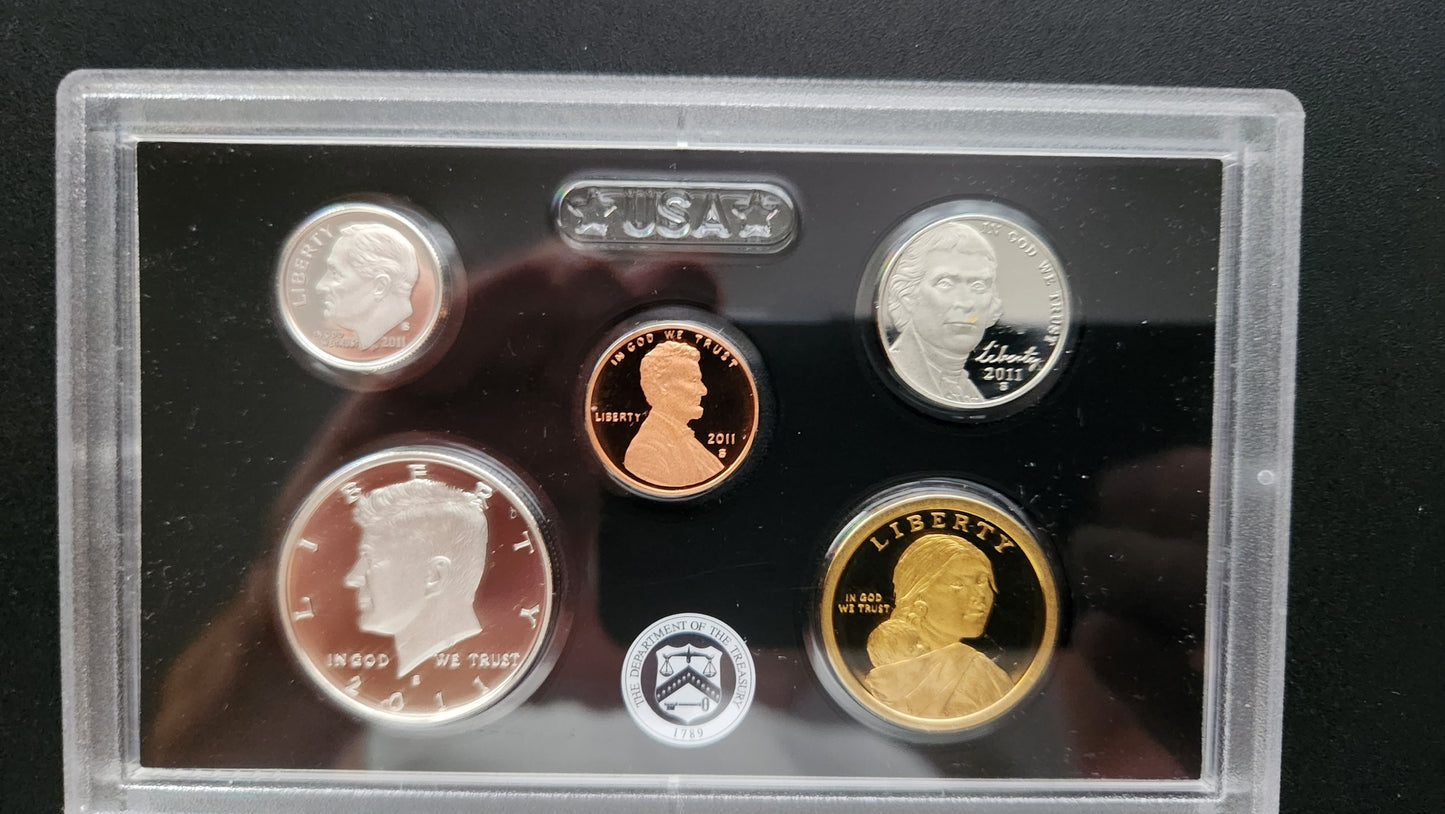 2011 United States Mint Silver Proof Set