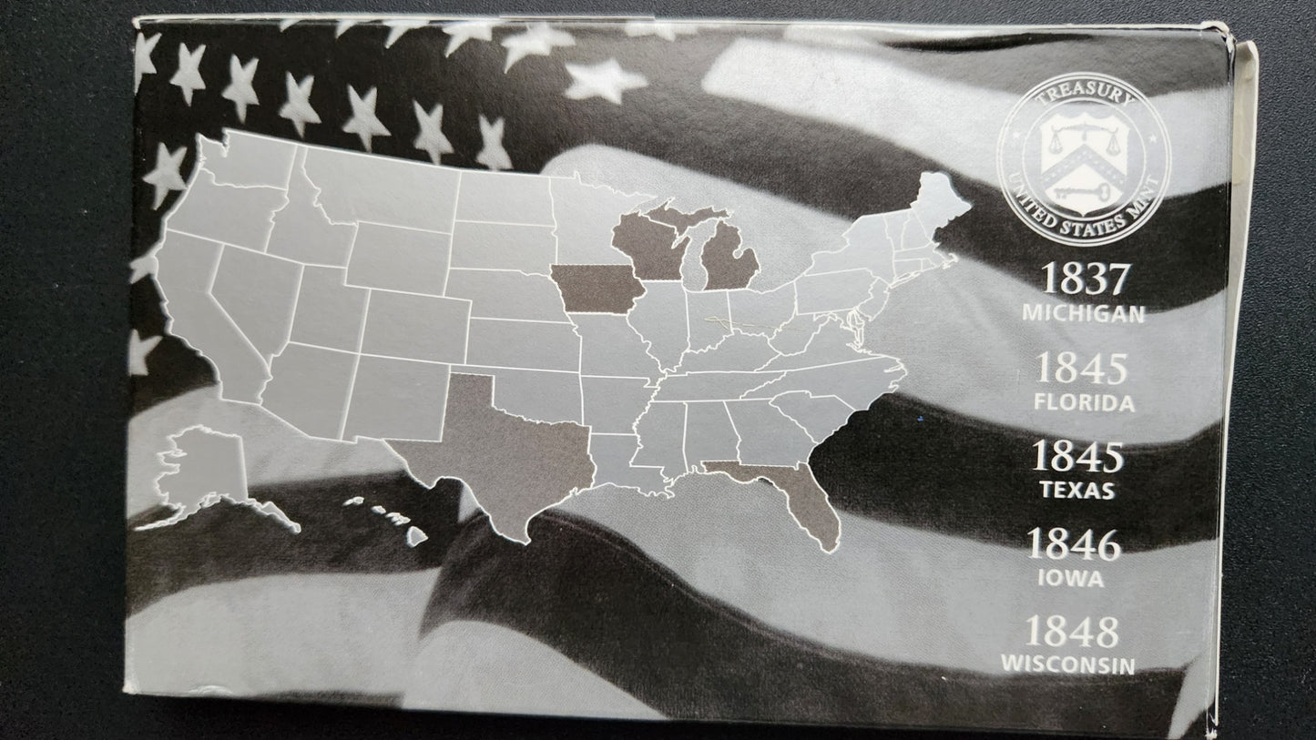 2004 United States Mint - 50 State Quarters Silver Proof Set