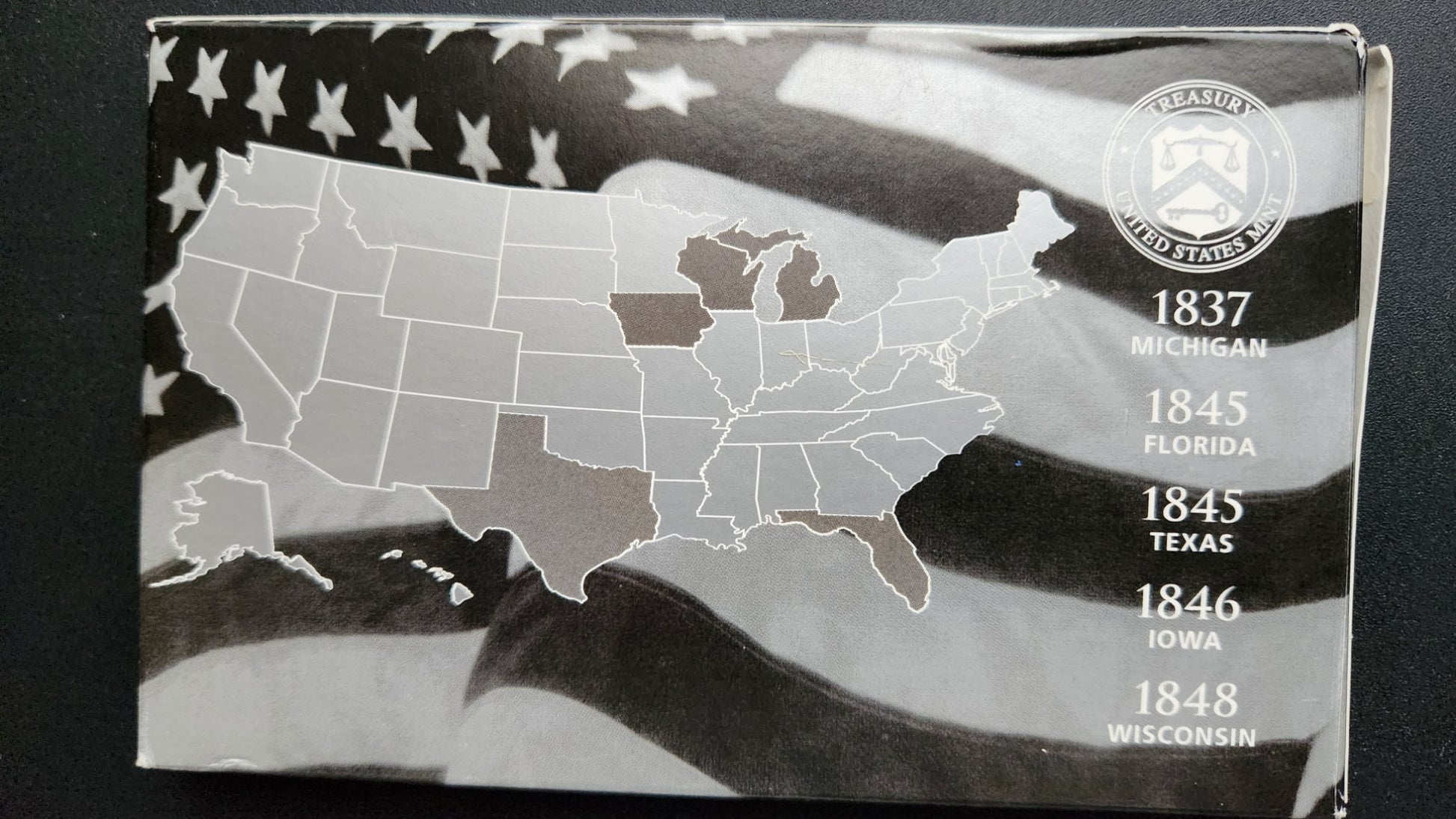 2004 United States Mint - 50 State Quarters Silver Proof Set