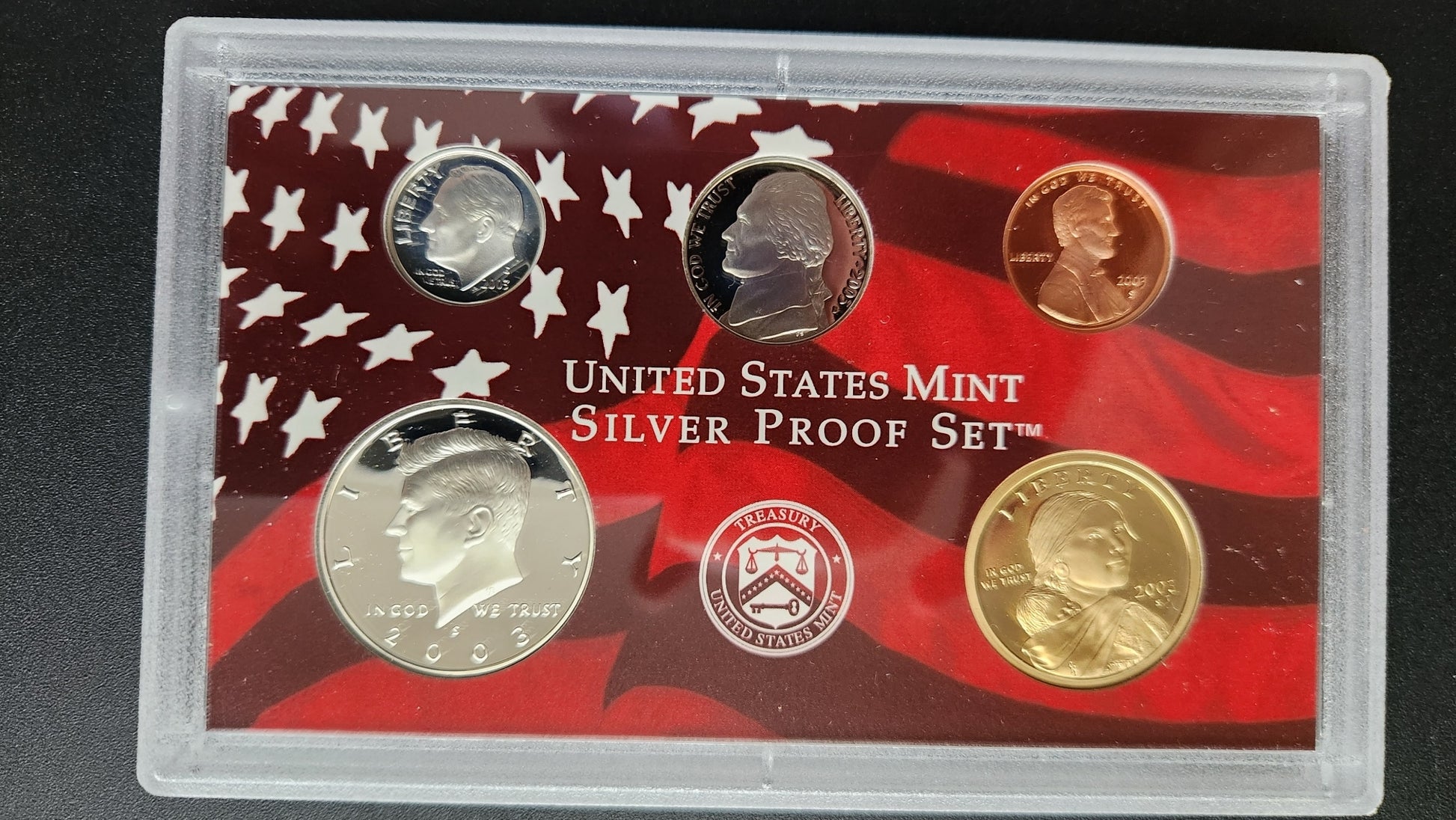2003 United States Mint Silver Proof Set