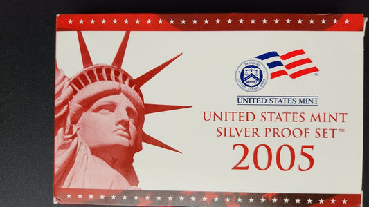 2005 United States Mint Silver Proof Set