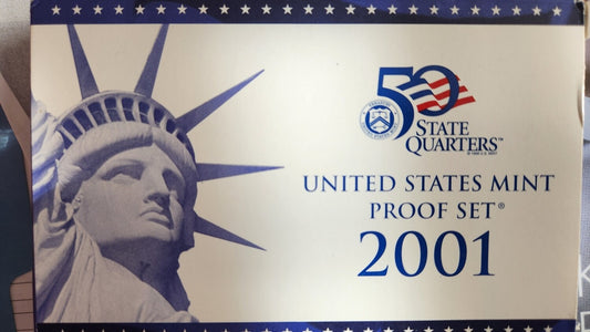 2001 United States Mint Proof Set