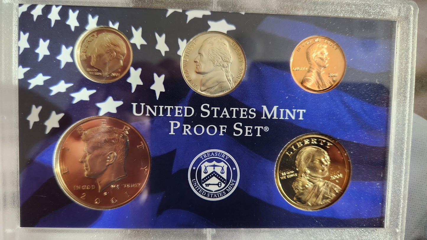 2001 United States Mint Proof Set