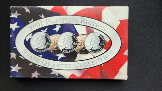 2001 Platinum Edition - State Quarter Collection