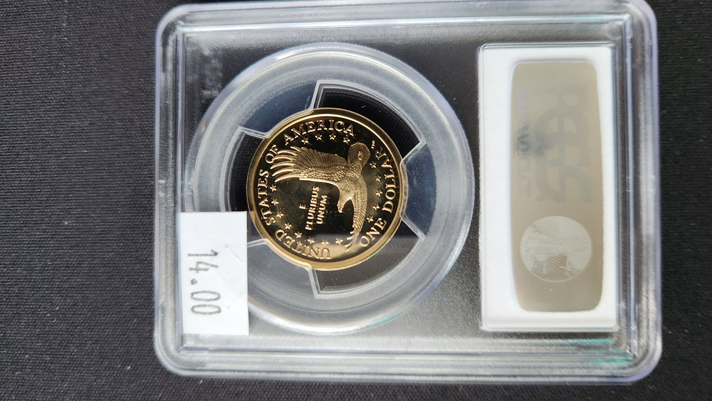 2000-S Sacagawea One Dollar - PCGS PR69DCAM