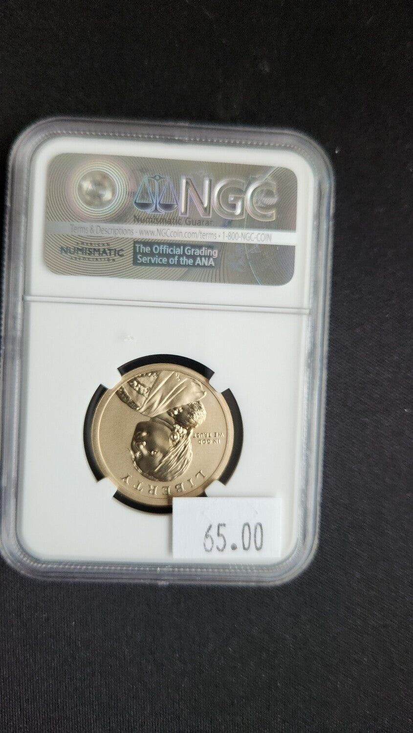 2015-W Sacagawea One Dollar - SP70 Enhanced Finish