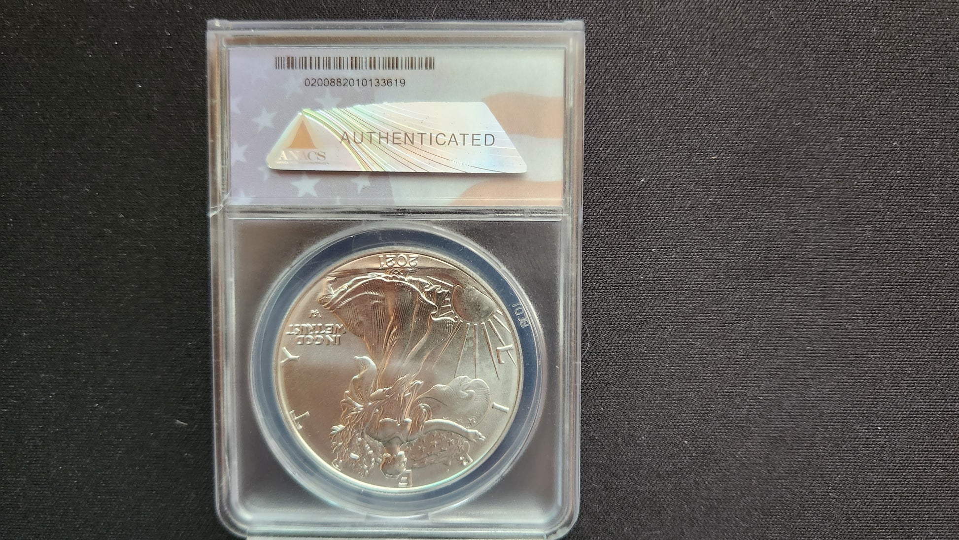 2021 Silver Dollars - Complete 5-Coin Set - ANACS MS70