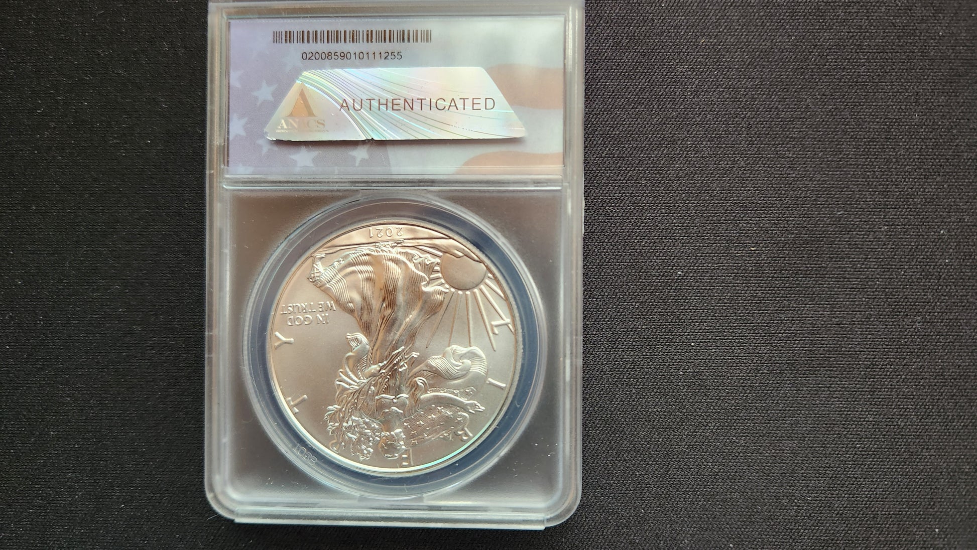 2021 Silver Dollars - Complete 5-Coin Set - ANACS MS70