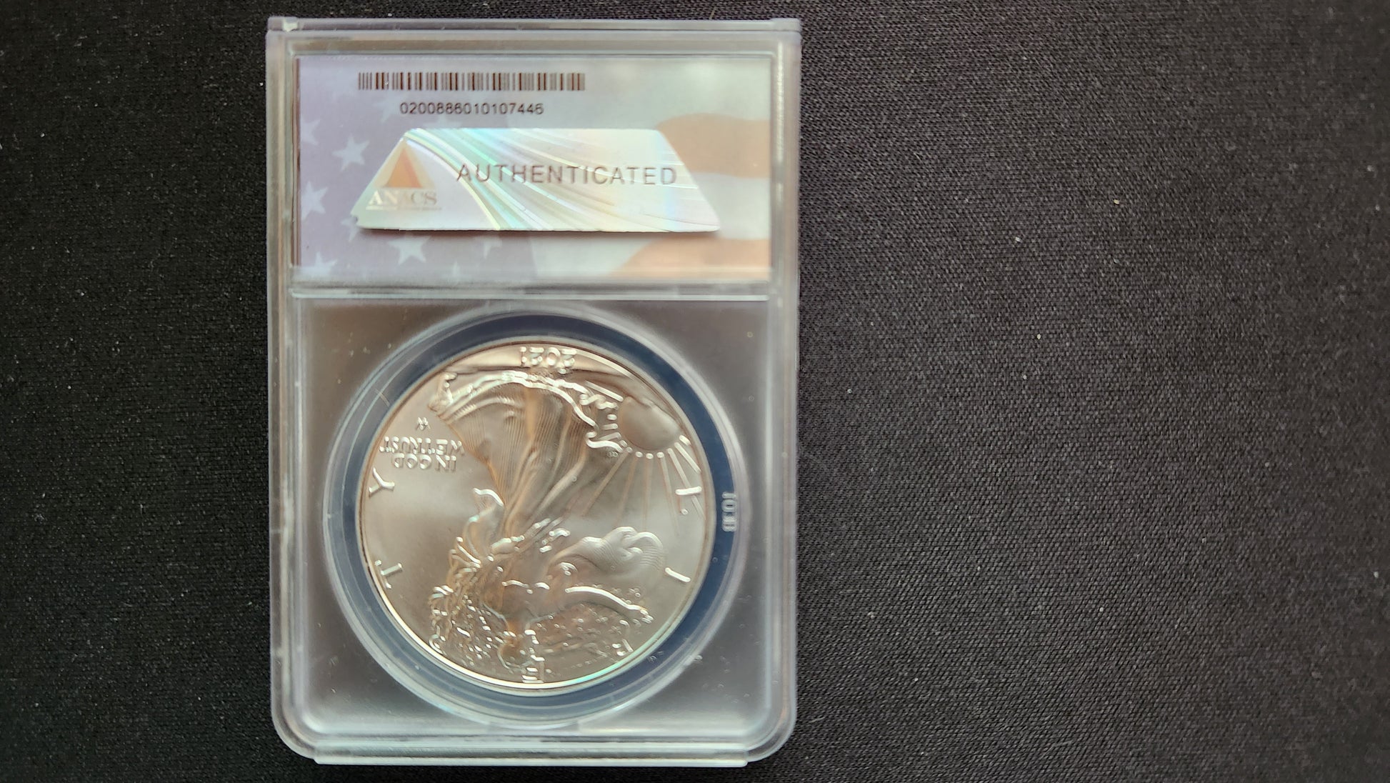 2021 Silver Dollars - Complete 5-Coin Set - ANACS MS70