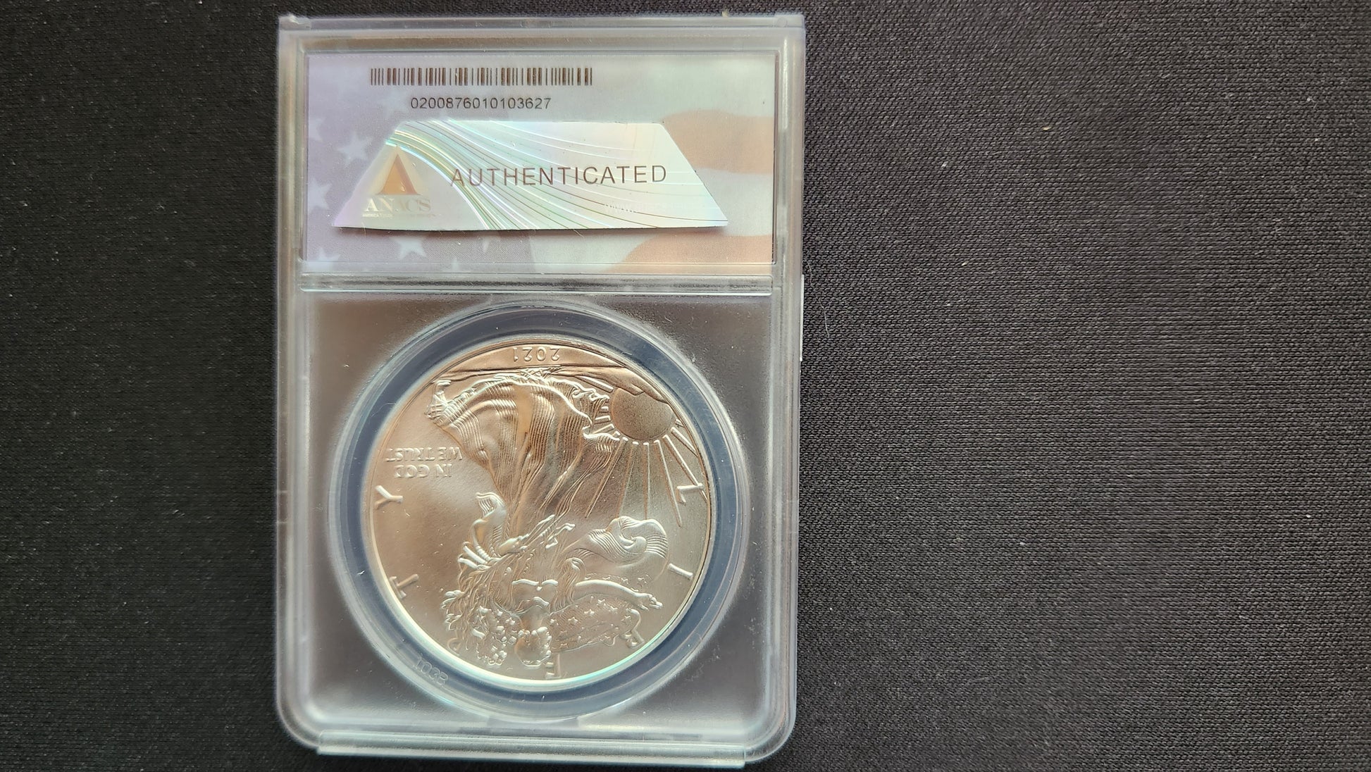 2021 Silver Dollars - Complete 5-Coin Set - ANACS MS70