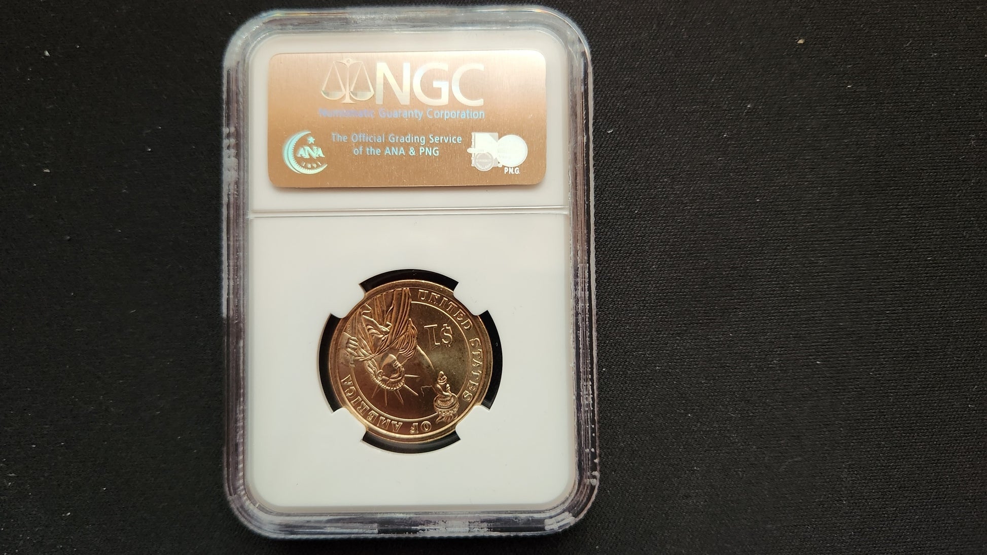 2007-D - Thomas Jefferson One Dollar - NGC MS 65