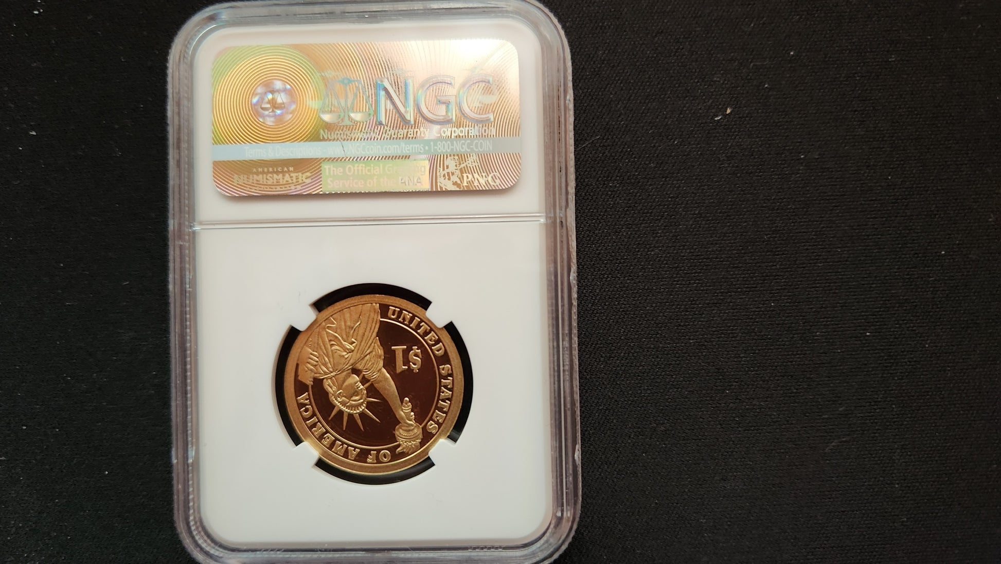 2009-S - John Tyler One Dollar - NGC PF 69 ULTRA CAMEO