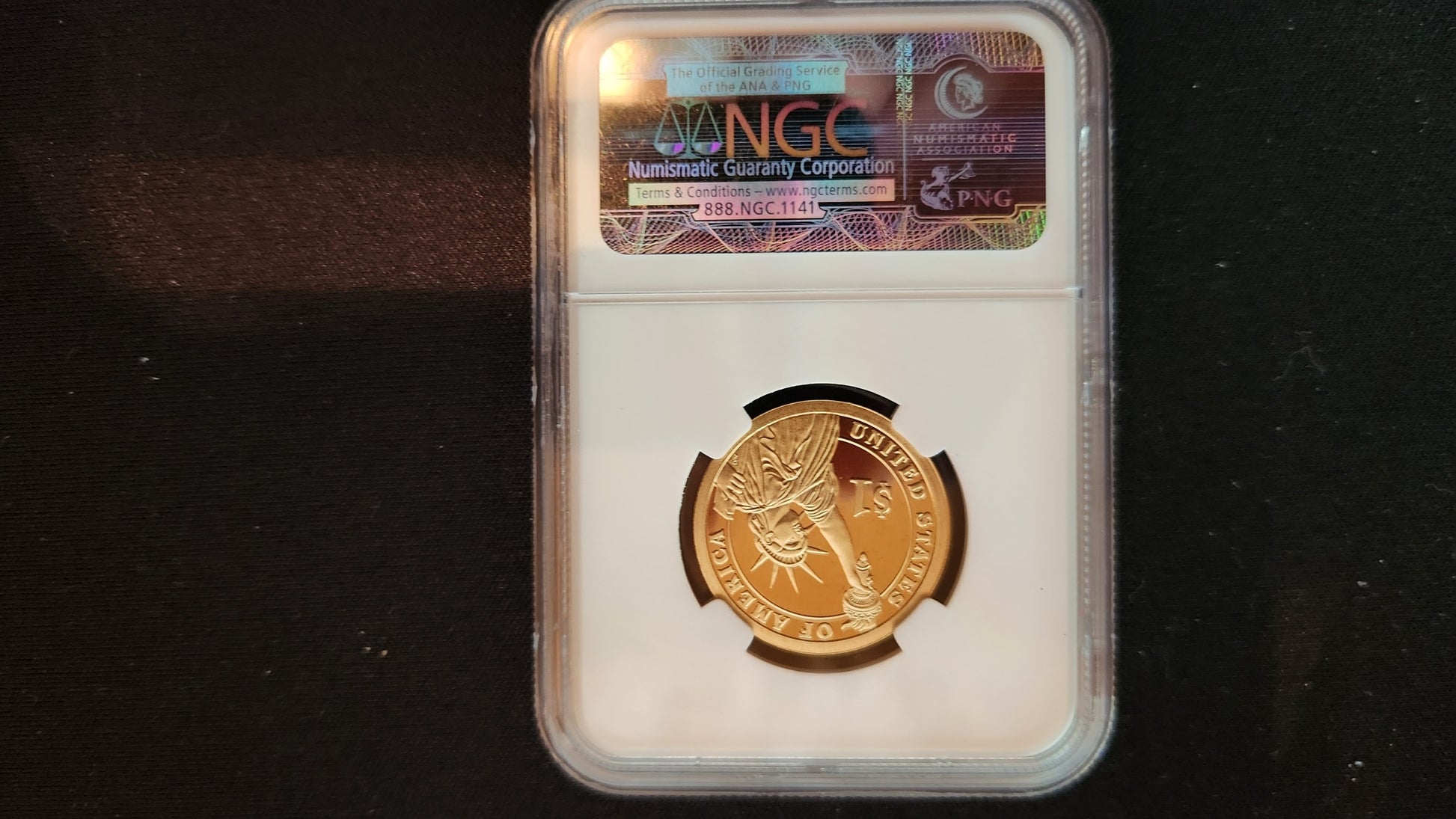 2010-S - James Buchanan One Dollar - NGC PF 69 ULTRA CAMEO