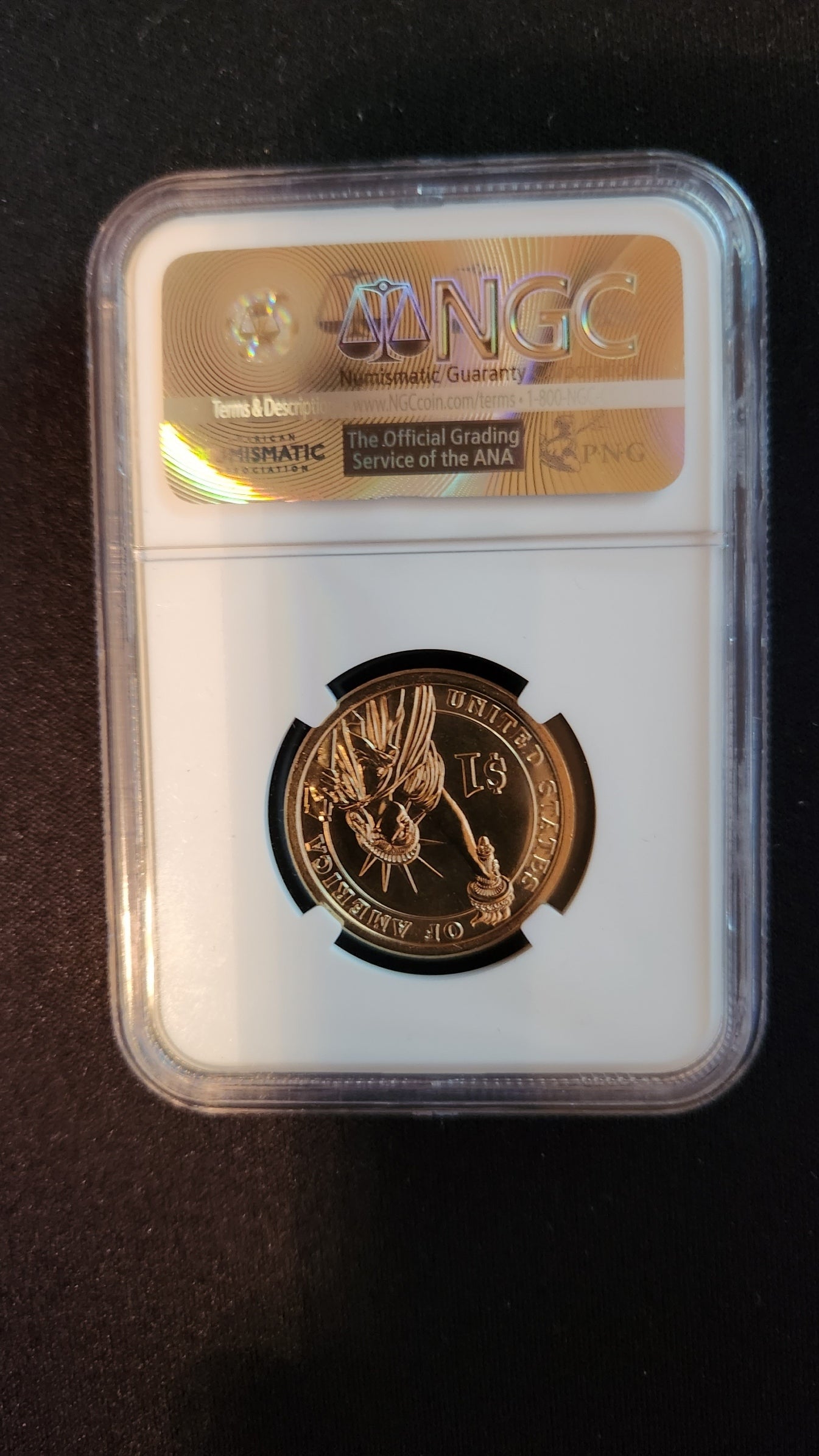 2015-P - Eisenhower One Dollar - NGC BRILLIANT UNCIRCULATED