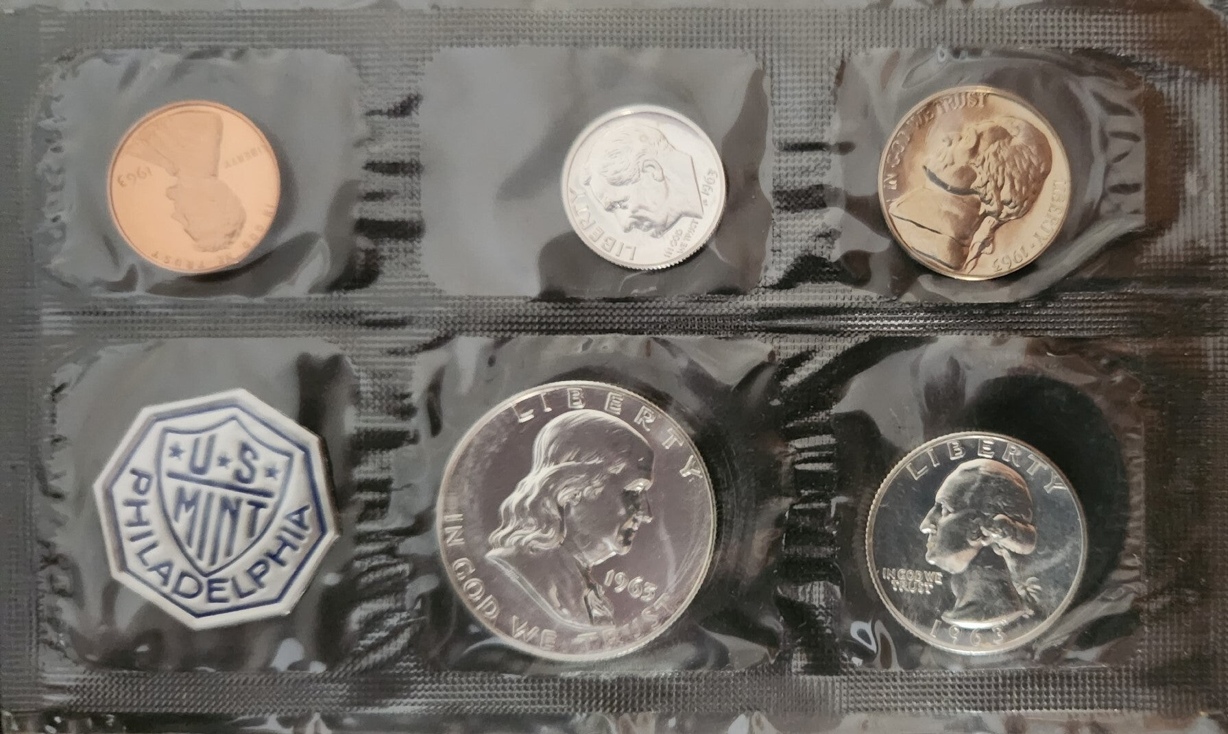 1963 United States Coin Set AJK Unique Emporium