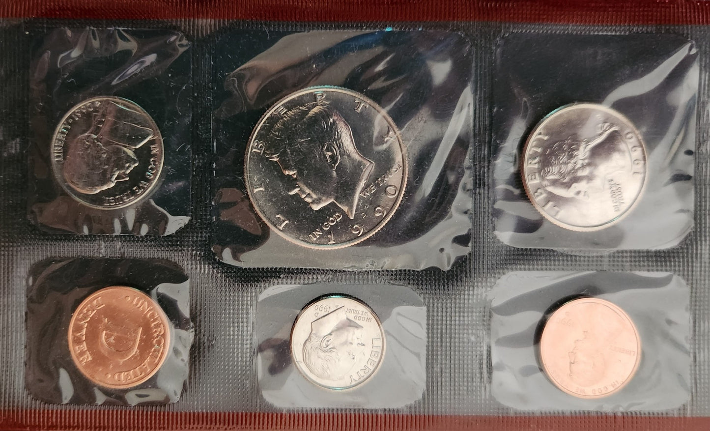 1990 United States Proof Set - With D and P Mint Marks