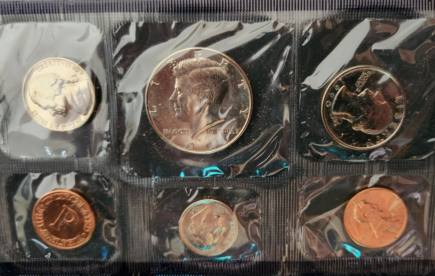 1990 United States Proof Set - With D and P Mint Marks