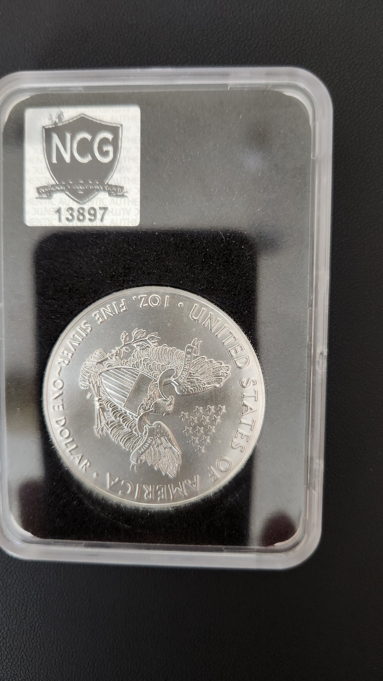 2016 Silver Eagle - 30th Anniversary - NCG MS70