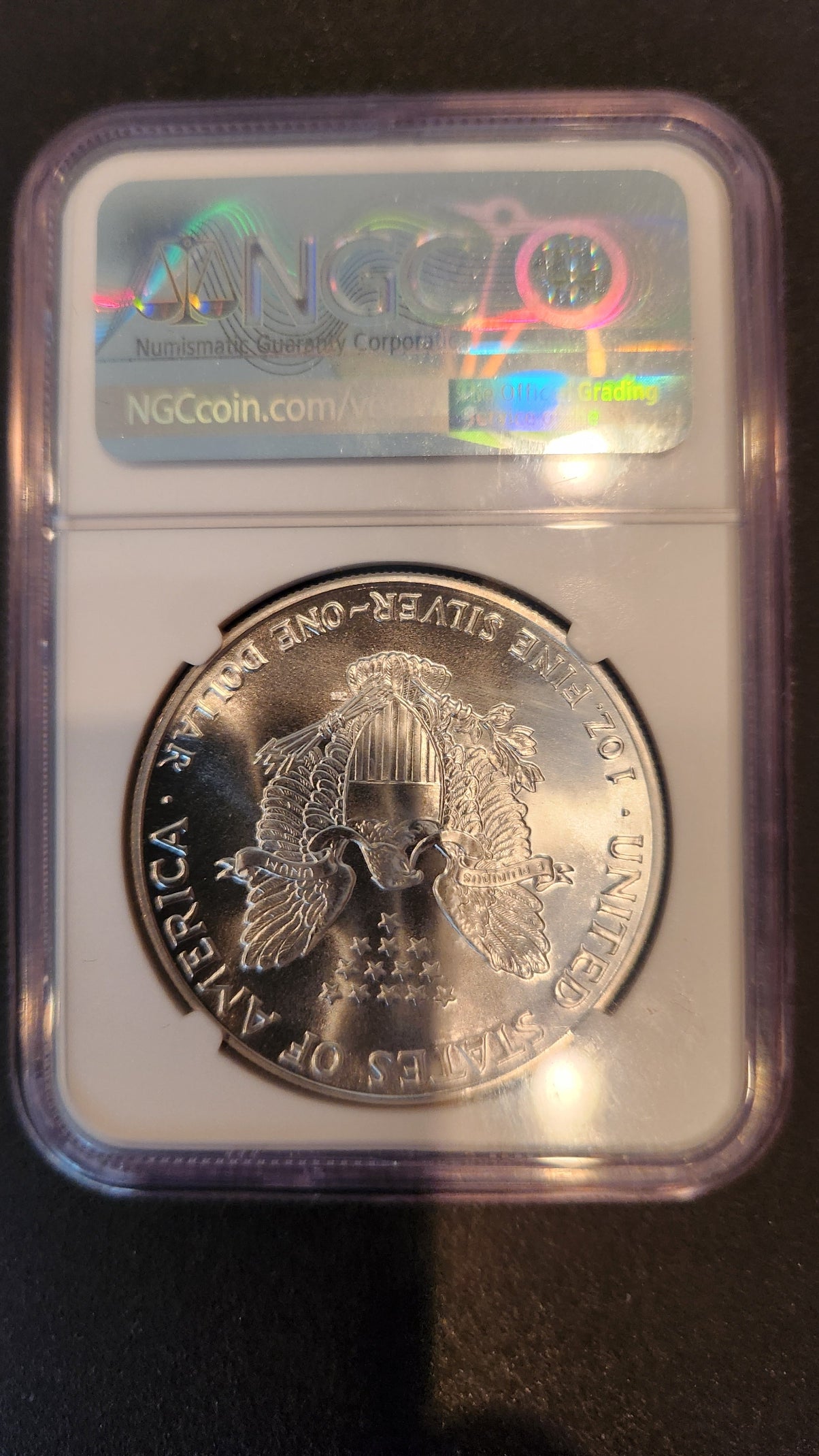 1988 Silver Eagle - NCG MS69