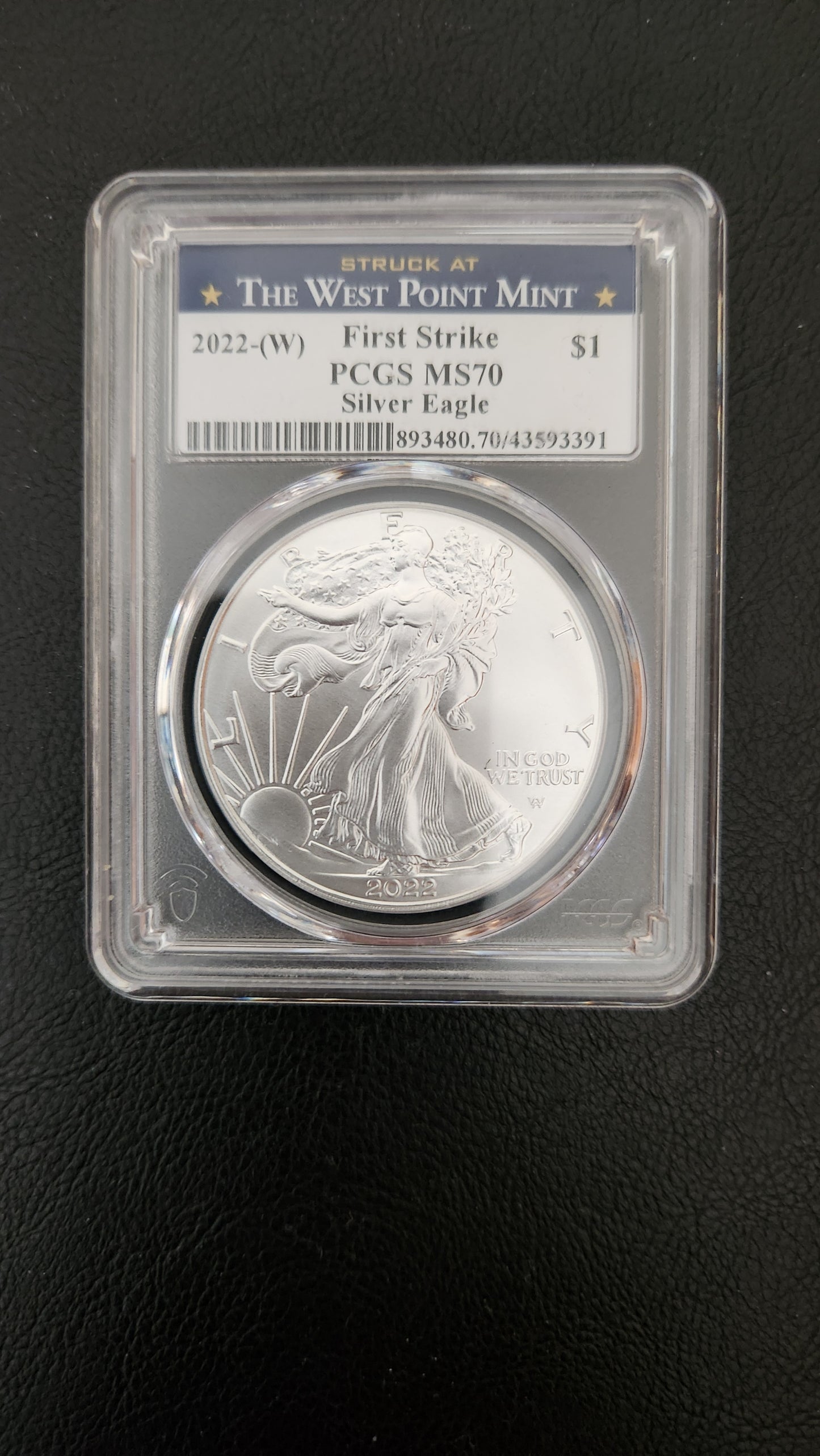 2022-(W) First Strike Silver Eagle - PCGS MS70