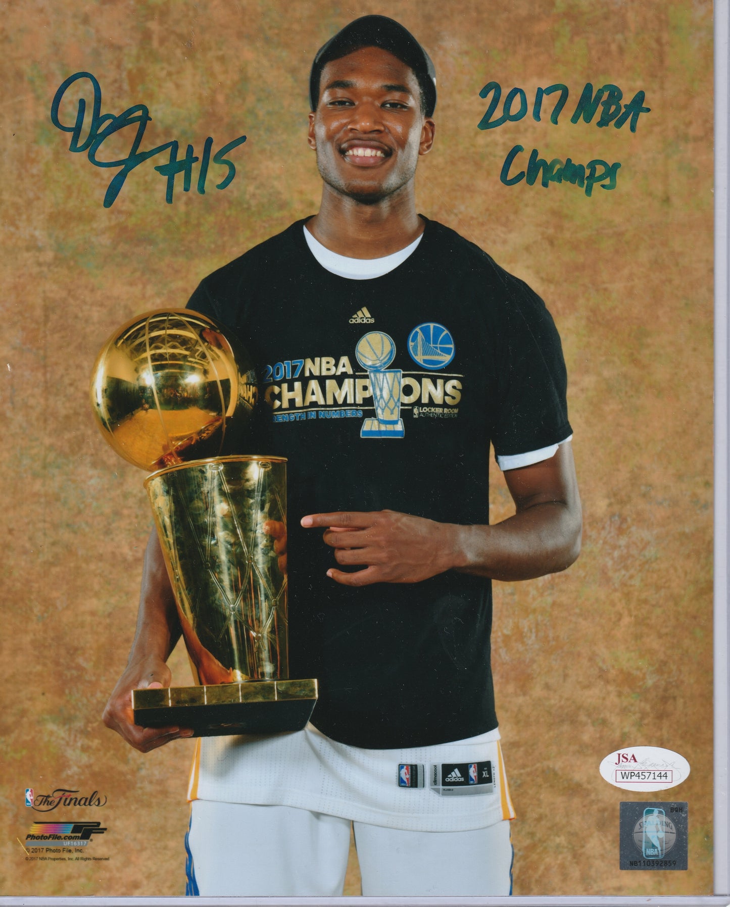 Autographed - Damian Jones - JSA COA