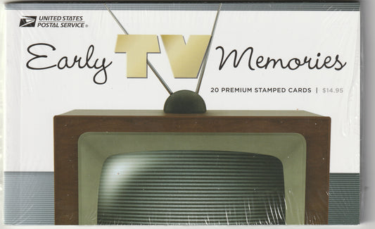 Unopened Premium Stamped Cards (20) - Early TV Memories