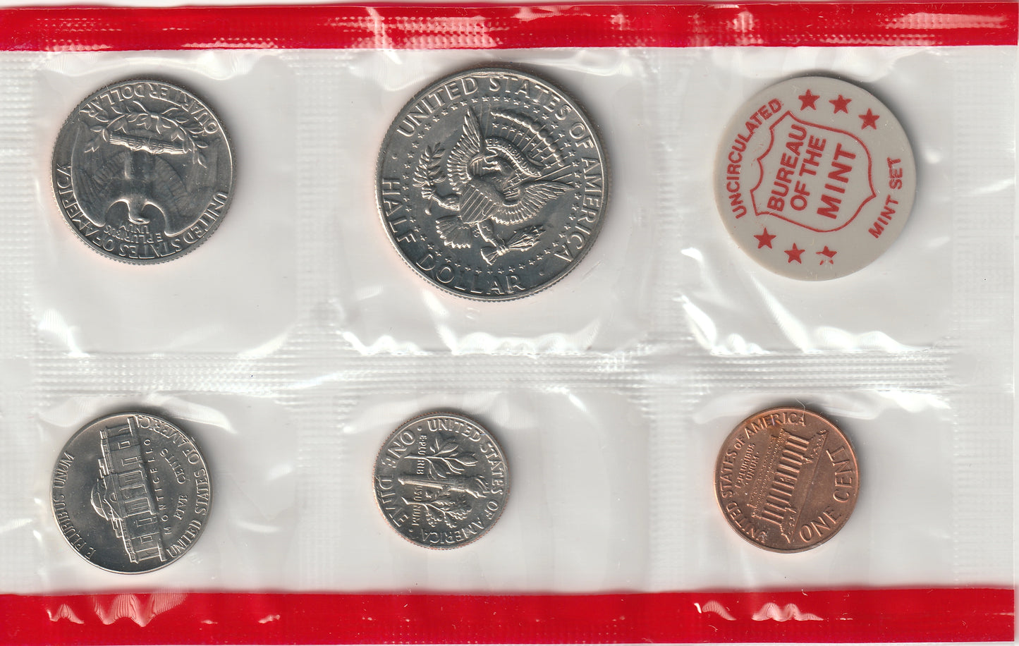 1972 United States Mint Uncirculated Coin Set