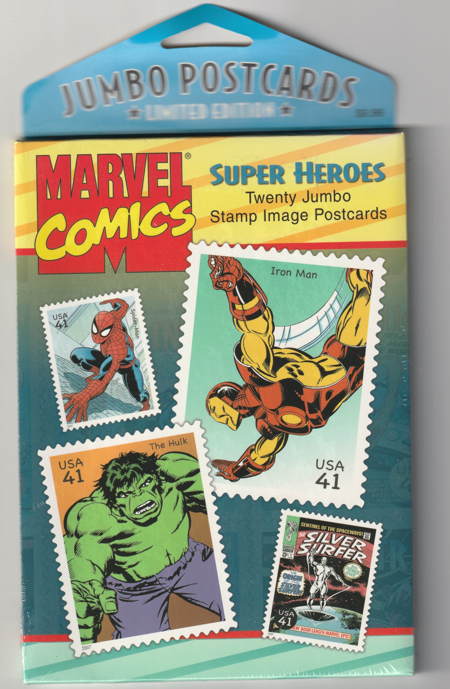 Unopened Premium Jumbo Stamp Cards (20) - Marvel Comics Superheroes