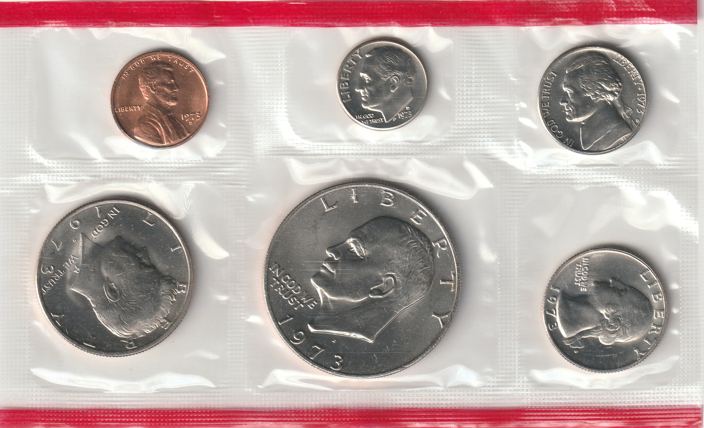 1973 United States Mint Uncirculated Coin Set