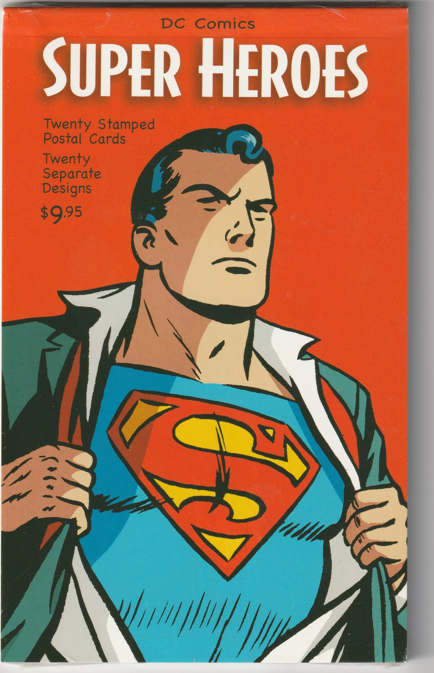 Unopened Premium Stamped Cards (20) - DC Comics Superheroes