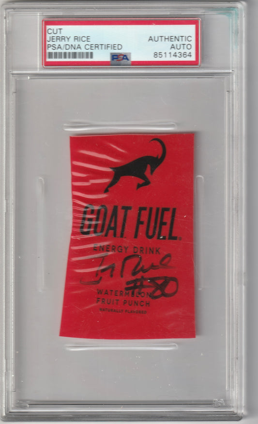 Autographed - Jerry Rice - PSA/DNA Certified