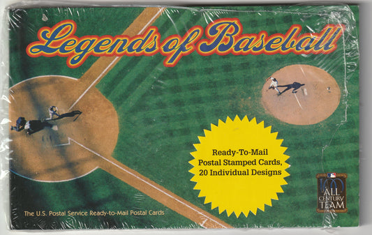 Unopened Premium Stamped Cards (20) - Legends of Baseball